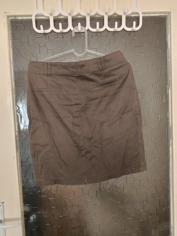 Kahverengi Mini Etek - Görsel 3