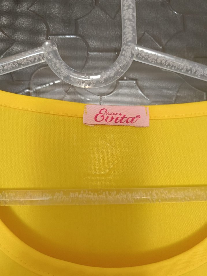 Sarı-Siyah Baskılı Forma Tişörtü, Kısa Kollu - Görsel 3