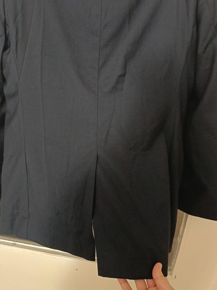 Düğmeli Siyah Erkek Takım Ceketi - Görsel 3