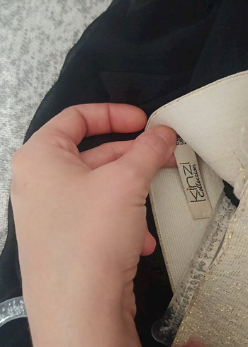 Drapeli Siyah Uzun Gotik Etek - Görsel 5