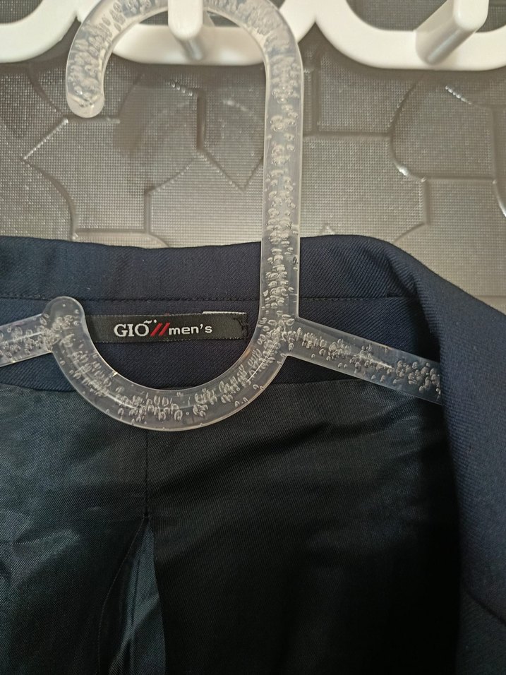 Düğmeli Lacivert Erkek Takım Ceketi - Görsel 2