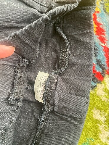 4 Yaş Beden Gabardin siyah pantolon
