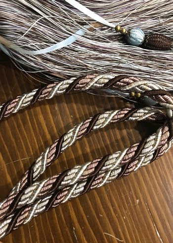 Bohem Tarzı İşlemeli  Perde Püskülü broçol - Görsel 6