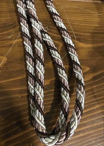 Bohem Tarzı İşlemeli  Perde Püskülü broçol - Görsel 5