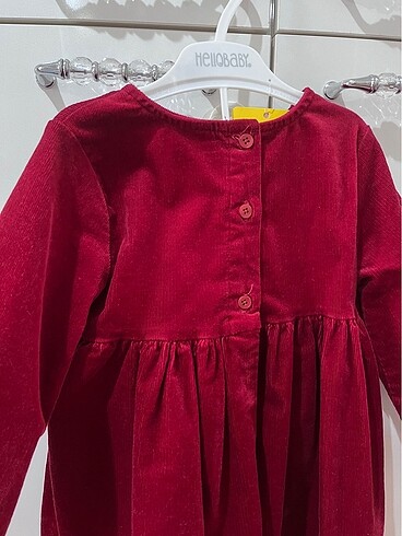 18-24 Ay Beden bordo Renk 2 defa giyildi