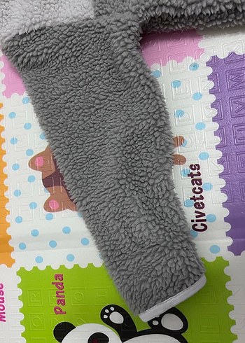 Gri Fermuarlı Bebek Erkek Tulumu - Görsel 2