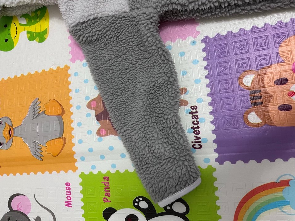 Gri Fermuarlı Bebek Erkek Tulumu - Görsel 2