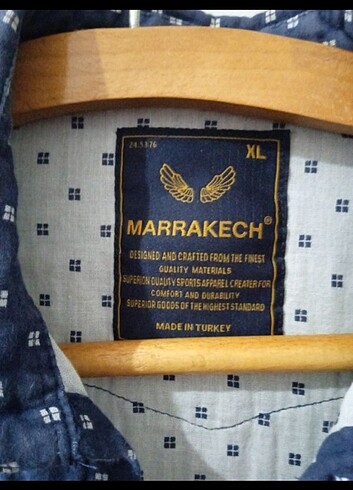 xl Beden lacivert Renk Erkek Desenli Gömlek XL Marrakech