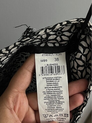 38 Beden çeşitli Renk Koton kadın pantolon
