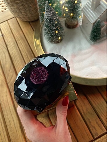 Beden Renk Versace Crystal Noir Pour Femme