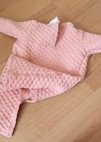 Diğer Pembe Bebek Kız Tulum Fırfırlı