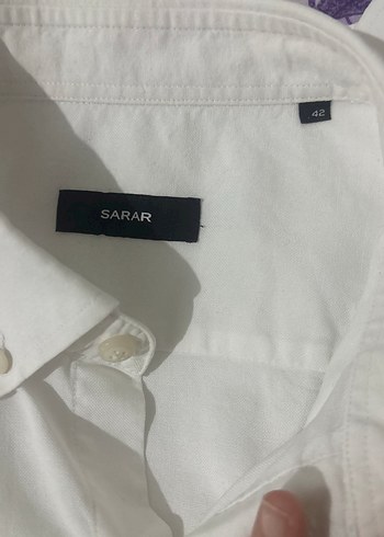 Sarar beyaz gömlek - Görsel 2