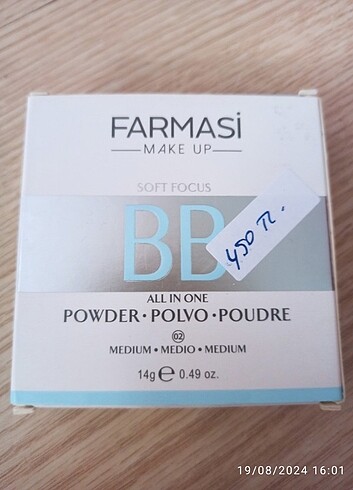 Farmasi bb pudra 