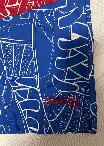 Renkli Bağcıklı Erkek Mini Şort - Görsel 2