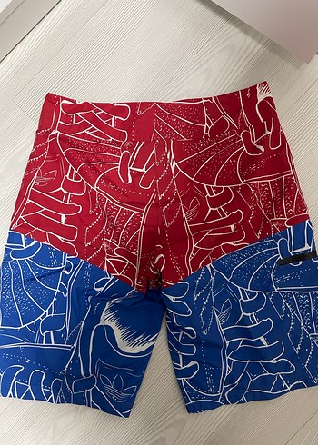 Renkli Bağcıklı Erkek Mini Şort - Görsel 5