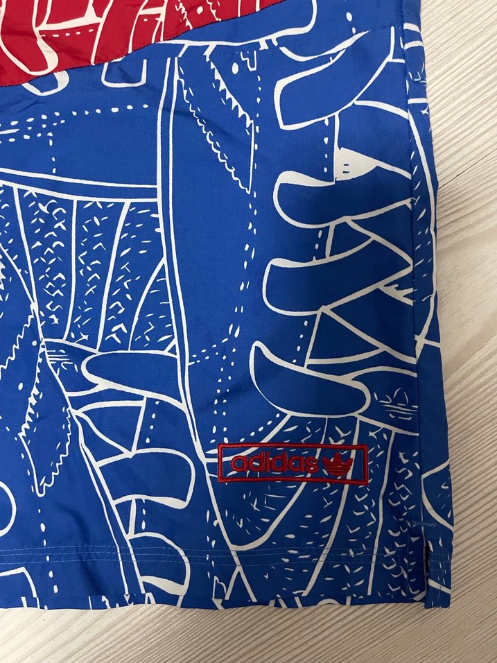 Renkli Bağcıklı Erkek Mini Şort - Görsel 2