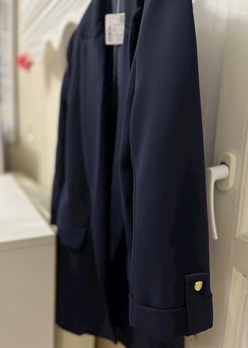 Lacivert Kadın Blazer Ceket - Görsel 2