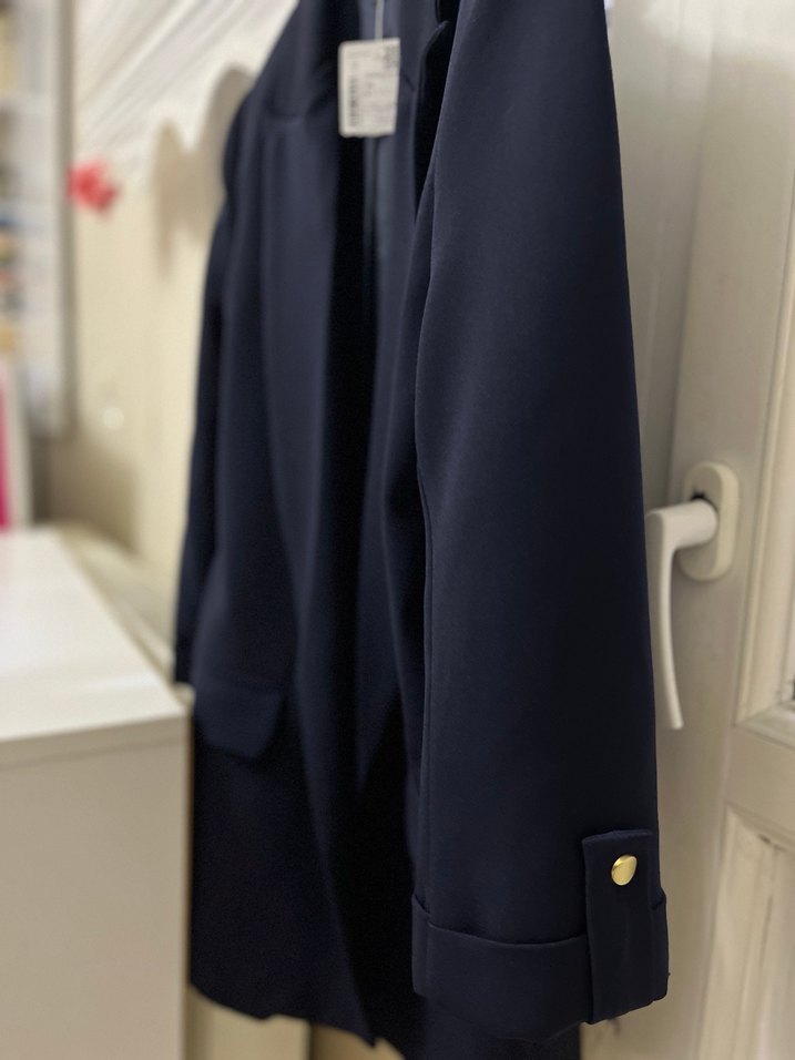 Lacivert Kadın Blazer Ceket - Görsel 2