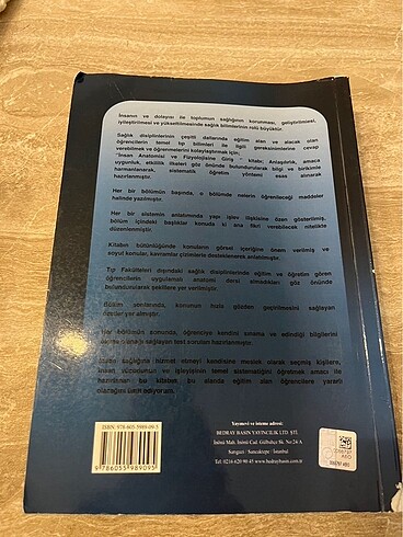 Anatomi ve fizyoloji kitabı