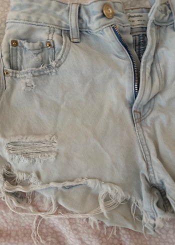 stradivarius kot şort - Görsel 3