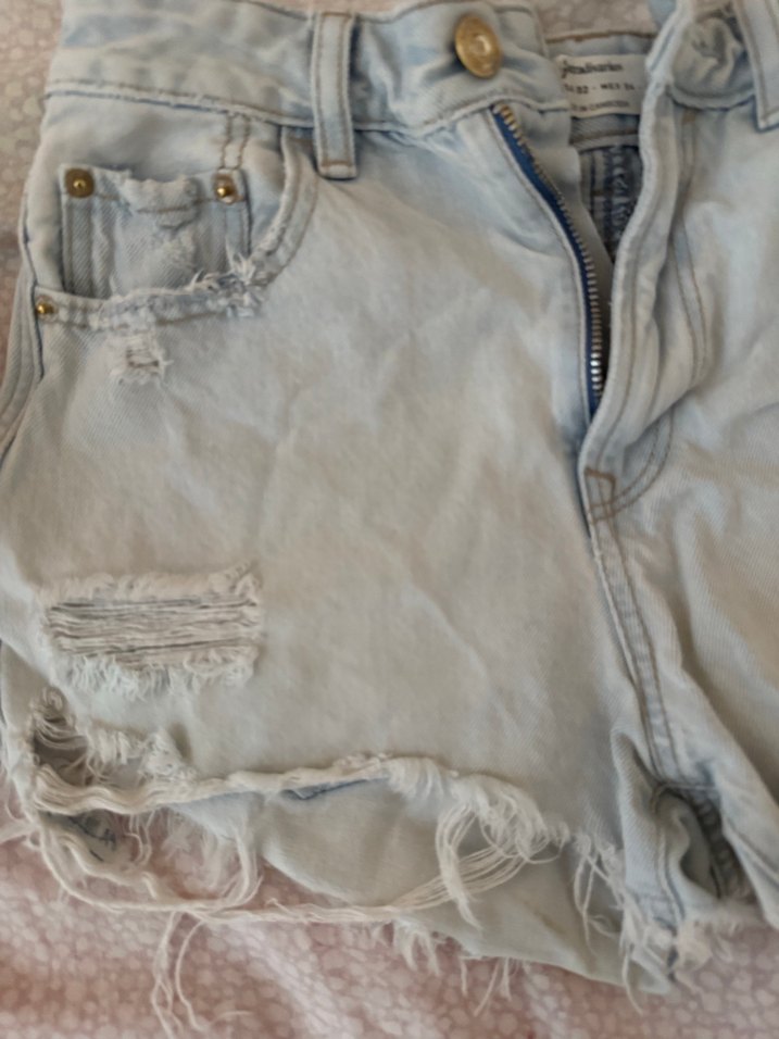 stradivarius kot şort - Görsel 3