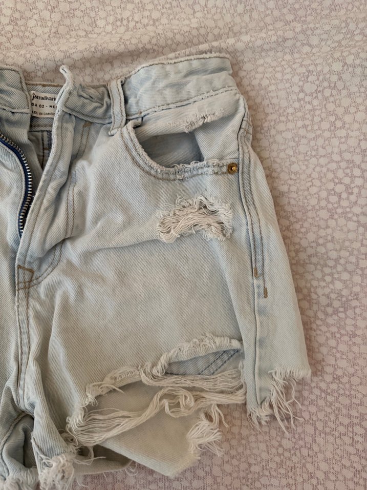 stradivarius kot şort - Görsel 4