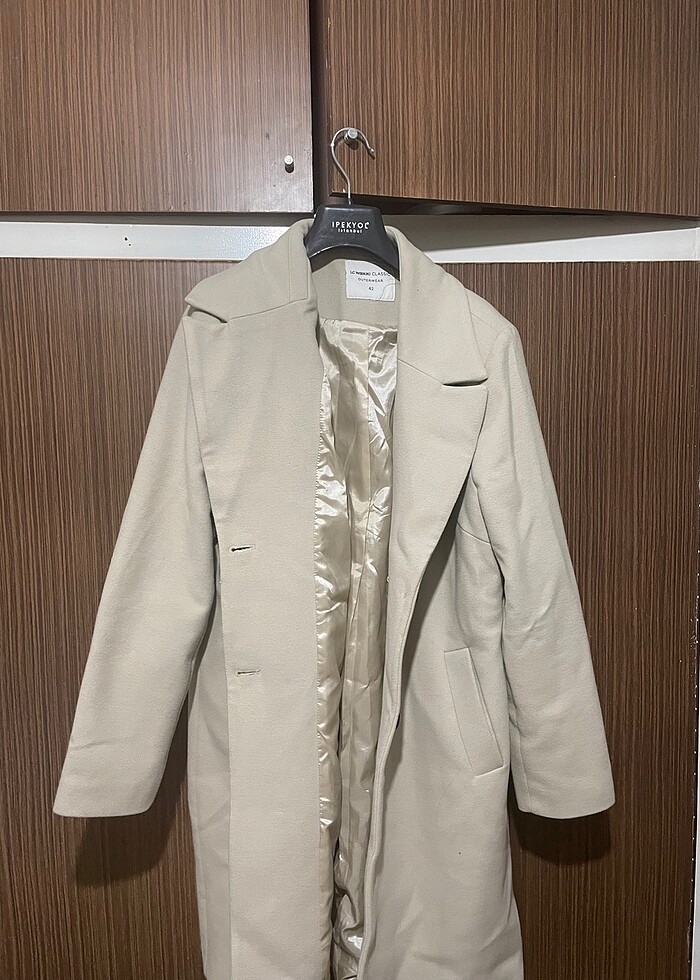 Bej kaban - Görsel 4