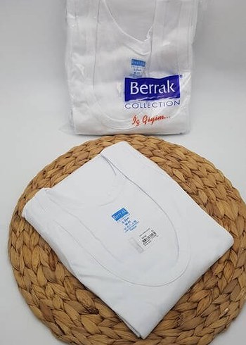 Berrak Erkek Beyaz Kısa Kollu Atlet - Görsel 2