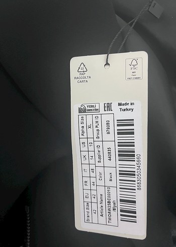 Siyah Kadın Blazer - Görsel 3