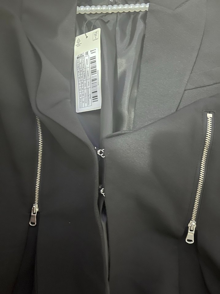 Siyah Kadın Blazer - Görsel 4