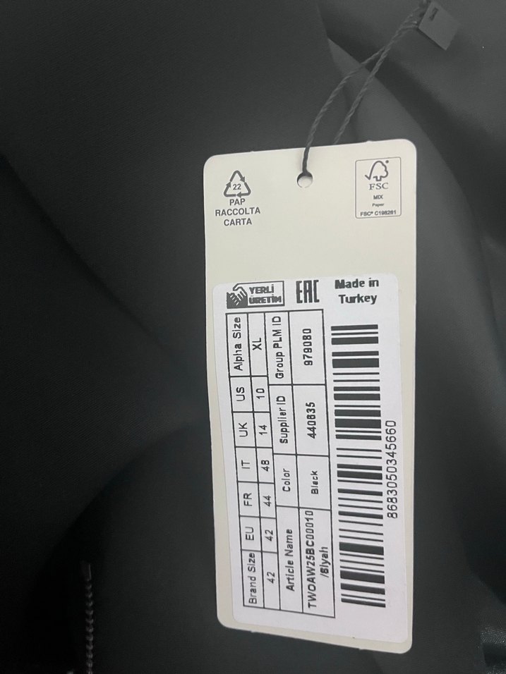 Siyah Kadın Blazer - Görsel 3