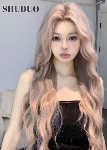 Sarı peruk - Görsel 3