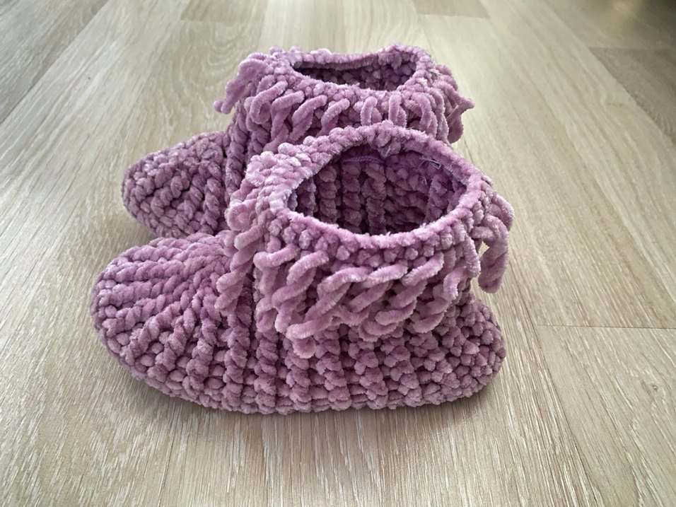 Fırfırlı Kadiye Panduf/Patik 30 numara - Görsel 2