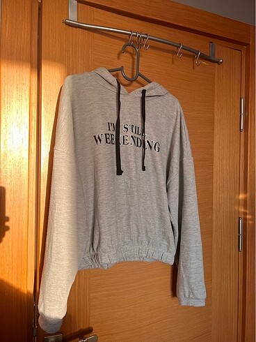 Defacto Kapüşonlu sweatshirt