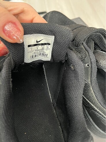 41 Beden siyah Renk Nike spor ayakkabı