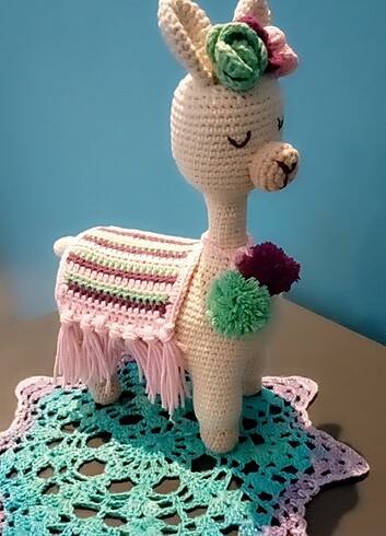 Lama oyuncak amigurumi