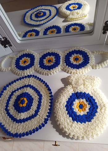 çeyizlik 3lü lif seti - Görsel 3