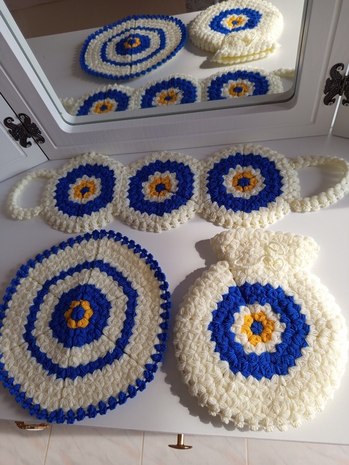 çeyizlik 3lü lif seti - Görsel 3