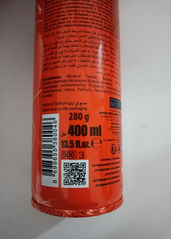 saç spreyi sıfır - Görsel 2