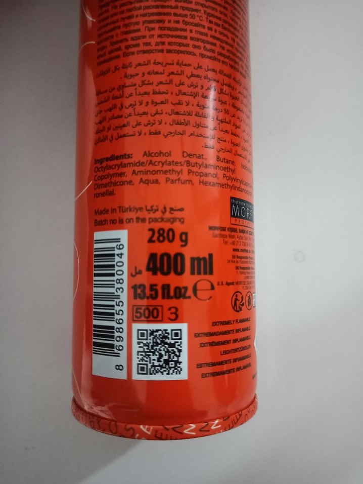 saç spreyi sıfır - Görsel 2