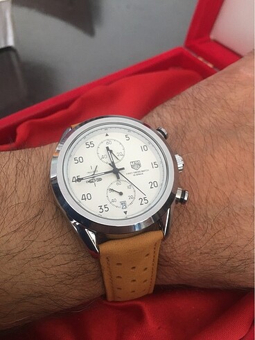 tag heuer carrera calibre 1887 spacex chronograph erkek kol saat