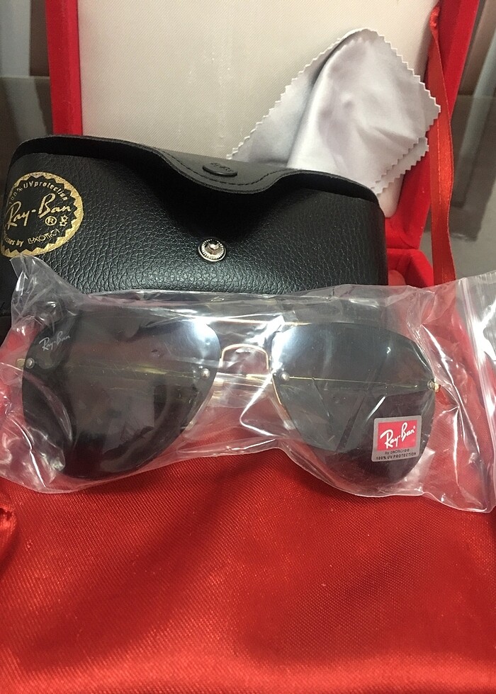 Ray Ban damla erkek güneş gözlüğü.. - Görsel 5