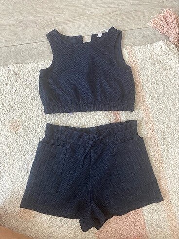 Çocuk crop takım