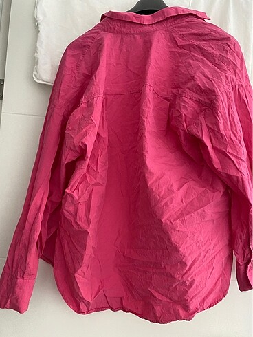 Defacto Defacto oversize fit pamuklu uzun kollu poplin gömlek