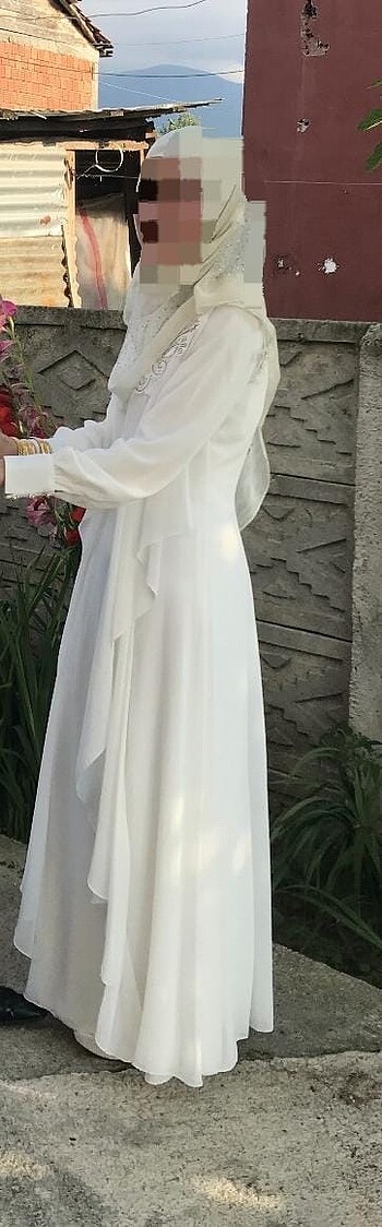 Nikah elbisesi - tesettür nikah elbisesi