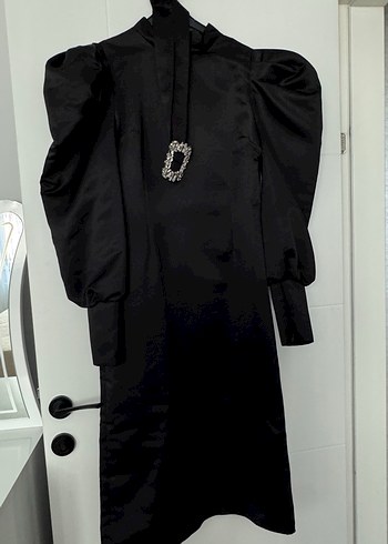 Betül saday saten abiye - Görsel 3