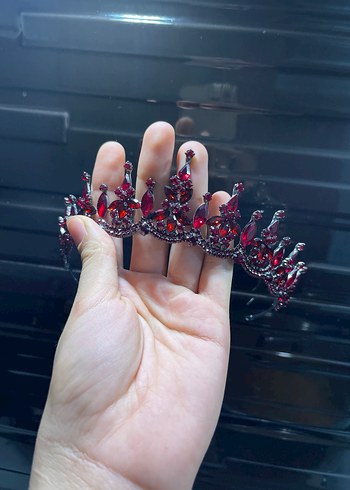 Kırmızı Payetli Mini Bohem Küpeler - Görsel 3