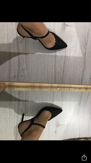 37 Beden İnci topuklu ayakkabı