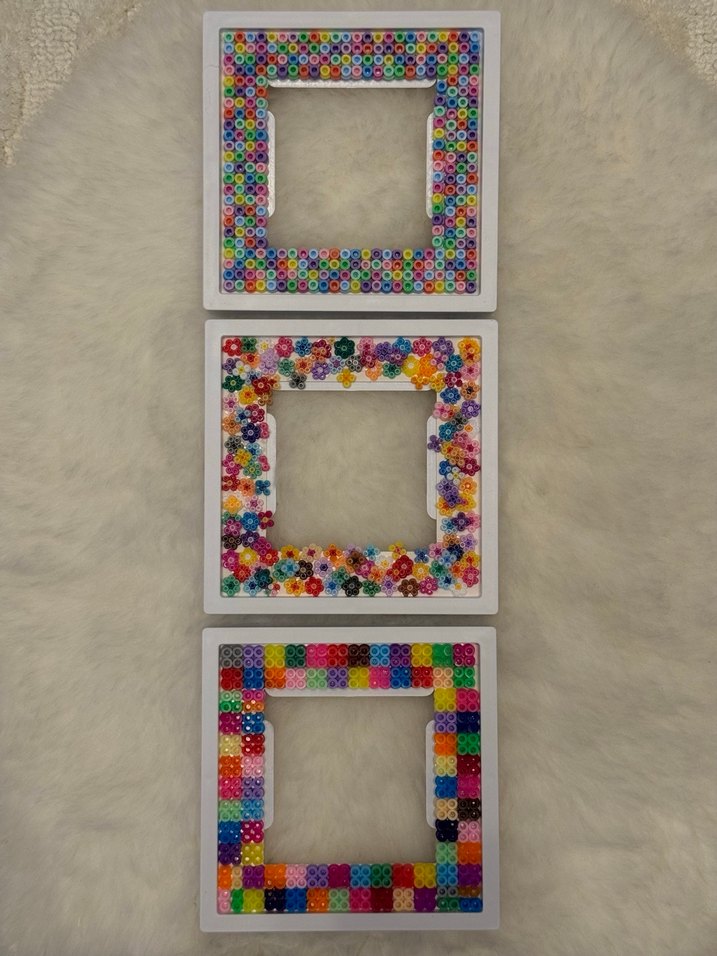 Hama Boncuklu Duvar Çerçeve Seti 3lü - Görsel 2