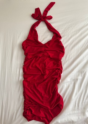 Boyundan bağlamalı elbise - Görsel 2